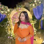 Punjabi suit (Salwar Kameez) with a dupatta