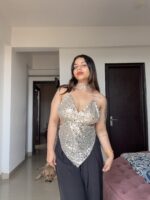 Mirror Blouse Top