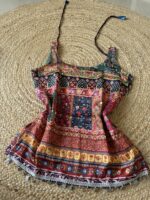 Crimson Patchwork Mirror Embellished Kurti - Image 28