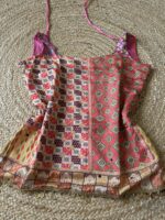 Crimson Patchwork Mirror Embellished Kurti - Image 32